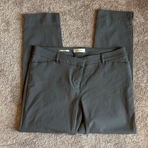 Van Heusen Slim Fit Stretch Pants - Gray